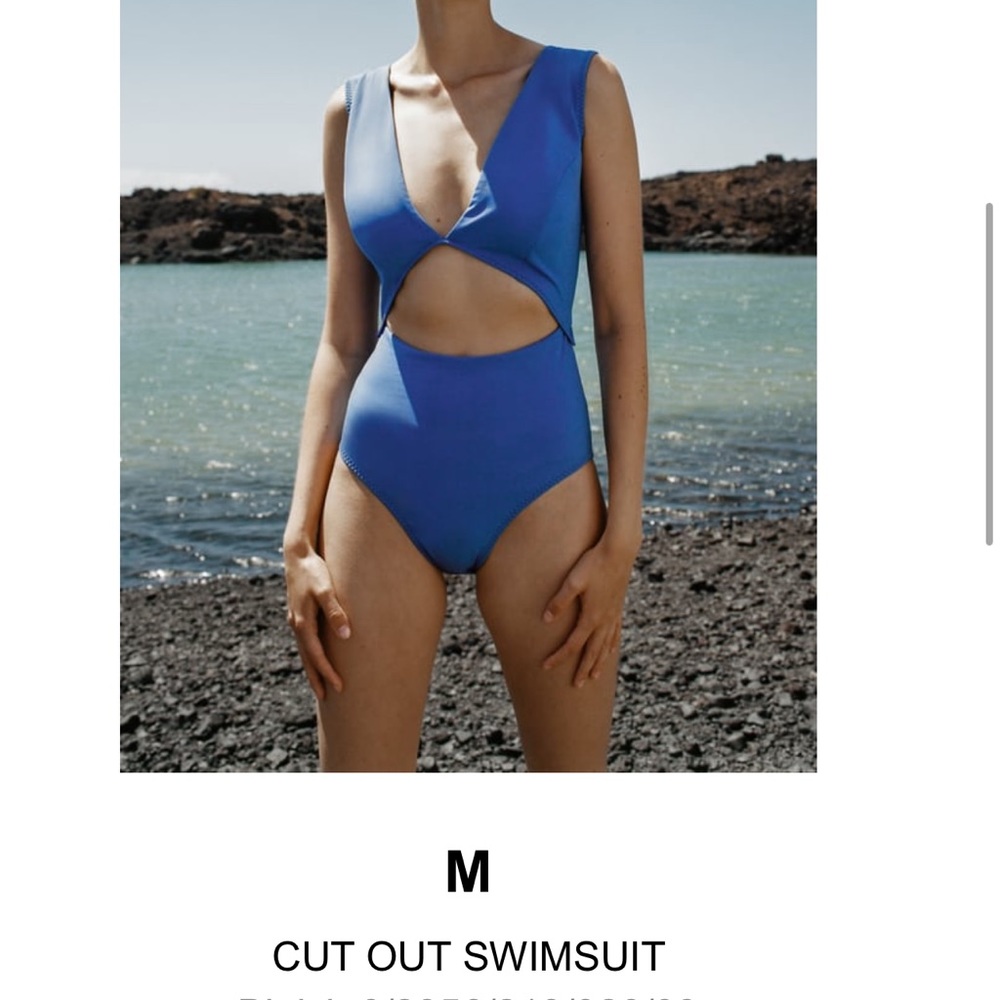 NTW Zara cutout one piece
